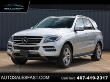 2014 Mercedes-Benz ML350 ML350 4MATIC SUV AWD