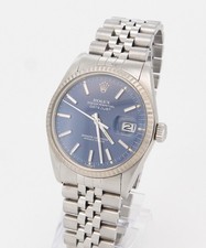 Rolex Datejust Herren Uhr blue Dial Stahl Ref...