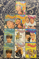 Laugh-In Magazine Lot of 10 1969 Feb/Mar Vintage Humor Comedy Raquel Welch