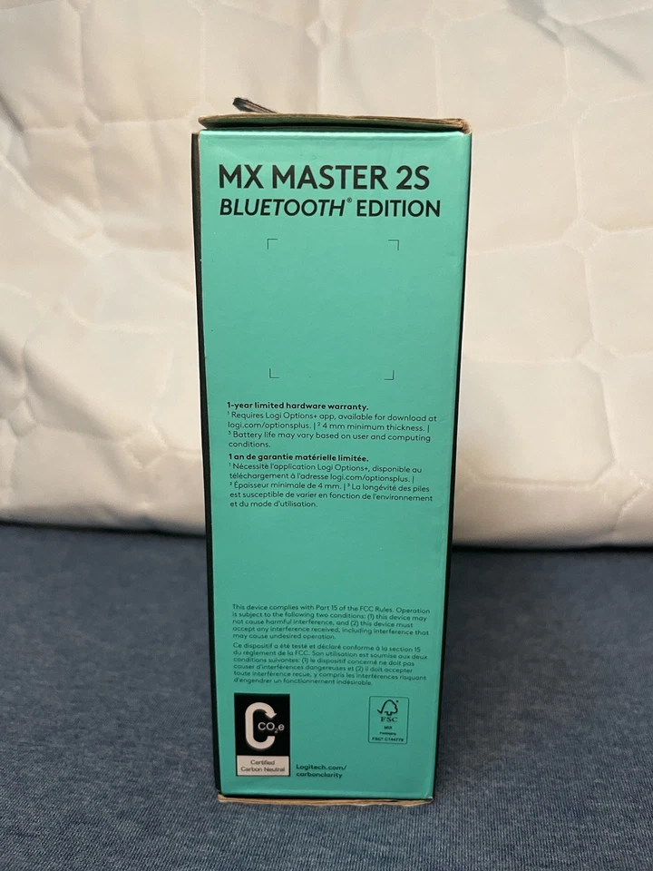 Logitech MX Master 2S Wireless Mouse, Bluetooth Ergonomic Mouse for PC & Mac - Image 4 of 4