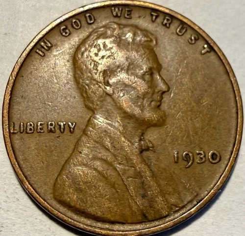 1930-P BN Lincoln Wheat Cent - VF - T199