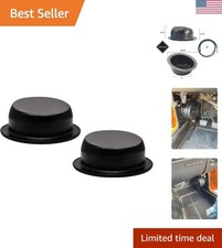 Pair of Universal Angled Speaker Enclosures Boxes Pods Surface Mount for Inst...