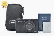 [TOP MINT w/Case] Canon PowerShot S100 12.1MP Digital Compact Camera black JAPAN