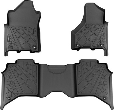 Floor Mats for 2019-2025 Ram 2500/3500 Crew Cab All Weather Custom Fit Liners