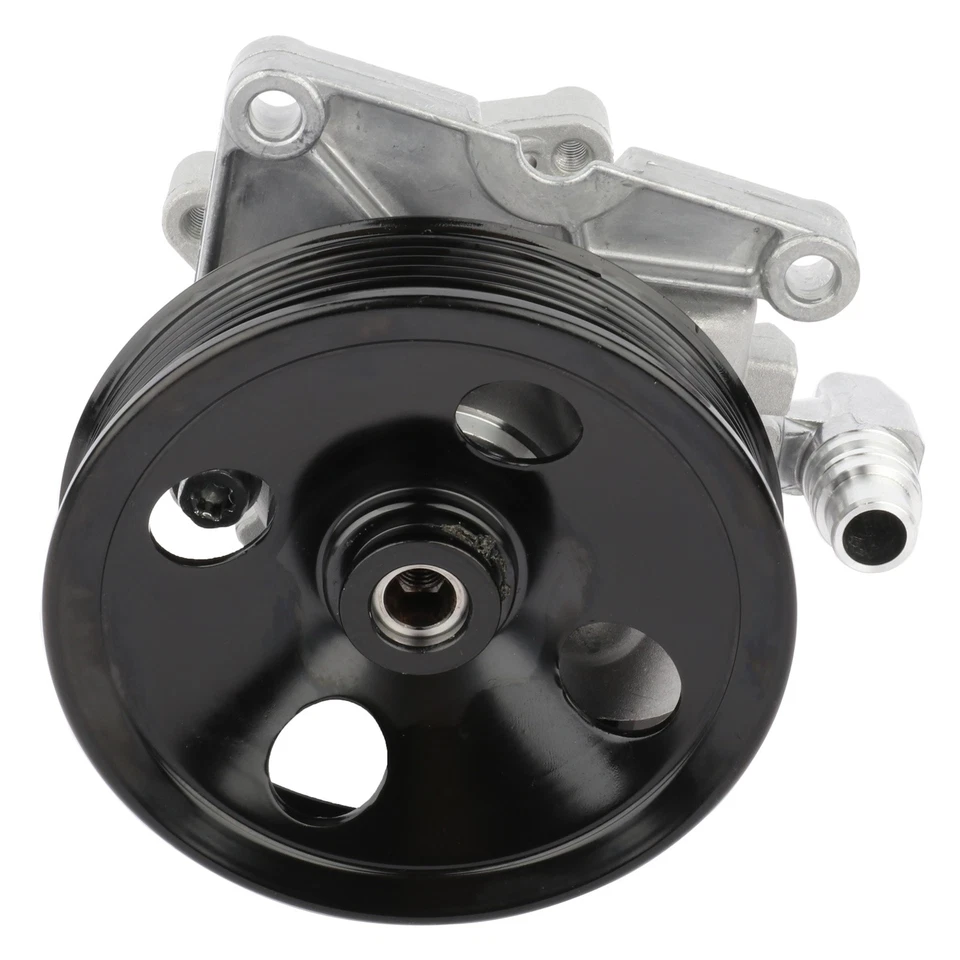 1x Power Steering Pump W/ Pully Fits Mercedes-Benz C320 C240 CLK500 CLK55 AMG Foto 2 de 4