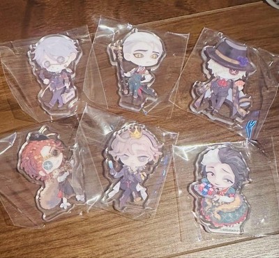 Identity V 6Pc Acrylic Magnet Set: Undertaker, Hermit, Grave Keeper, Archer,