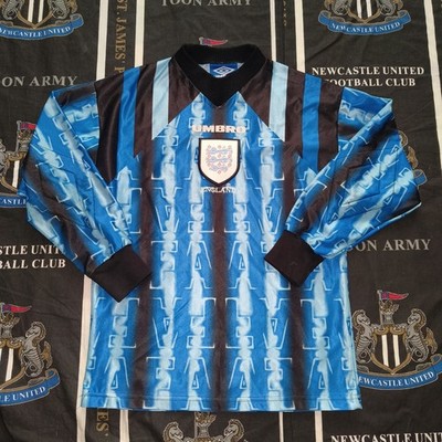 England Goalkeeper Football Shirt Jersey Umbro 1996 1998 Size Kids 10-11 years