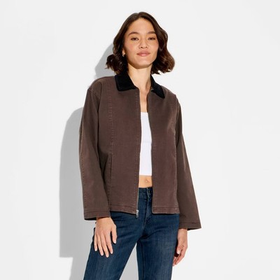 Women Twill 90 Barn Field Jacket - Wild Fable