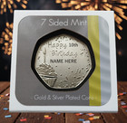 Happy 10th Birthday Gift ( Your PERSONALISED NAME On Coin ) Son/Daughter Present