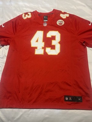 Nike Kansas City Chiefs #43 Cochrane Jersey Red XXL NFL On Field Mens NWOT 