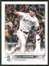 2022 Topps #567 Dylan Moore Seattle Mariners 45946