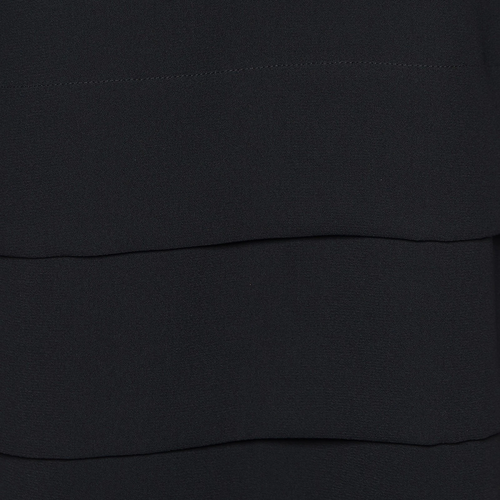 Abito senza maniche Love Moschino nero crepe a pieghe M