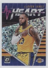 2018 Panini Donruss Optic All Heart Fast Break Holo Prizm LeBron James #13 2s2