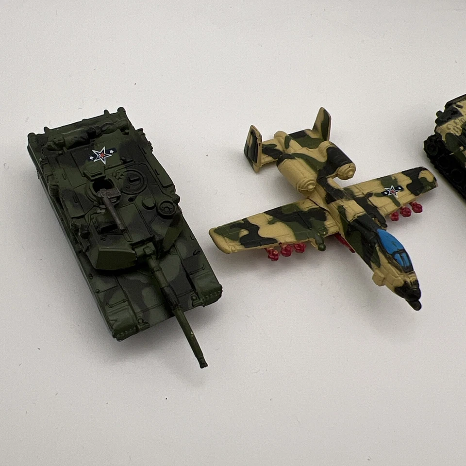 Micro Machines Military #5 1993 Meerkat Marauders Abrams Warthog anfibio Foto 2 de 4