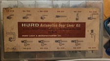 Nos Ford Mercury Edsel Lincoln 1952-1962 Door Lock Tail Lever Spring Kit 2