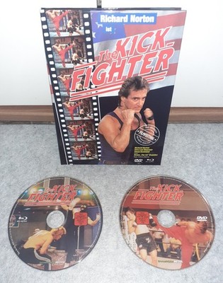 Mediabook THE KICK FIGHTER  Richard Norton BLU-RAY und DVD 