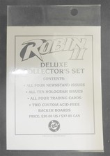 ROBIN II: THE JOKER'S WILD DELUXE COLLECTOR'S COMIC SET SEALED W/CARDS 1991 NM