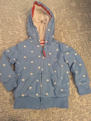 Mini Boden Girls 2-3 Shaggy Hoodie Vguc