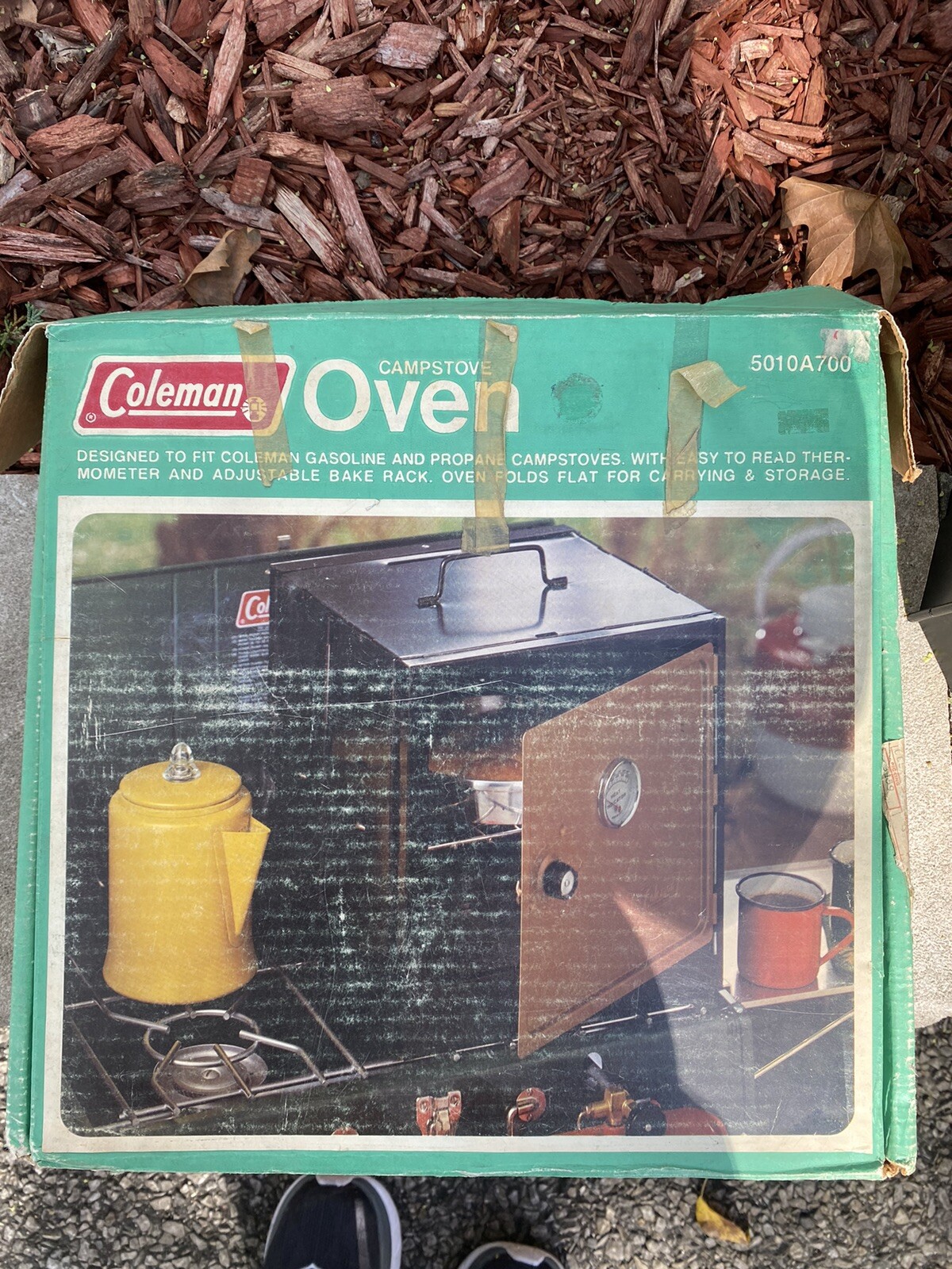 Vintage Coleman Folding Camp Oven 5010A700 for Coleman Stove