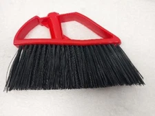 Plastic Broom Part Household Sweeper Angled Red Head Replacement Clean