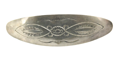 Vintage Signed LP Feather 925 Sterling Silver Stamped  display picture 1