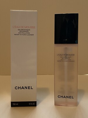 CHANEL L'EAU DE MOUSE ANTI POLLUTION WATER TO FOAM CLEANSER 150ML NEW 2026