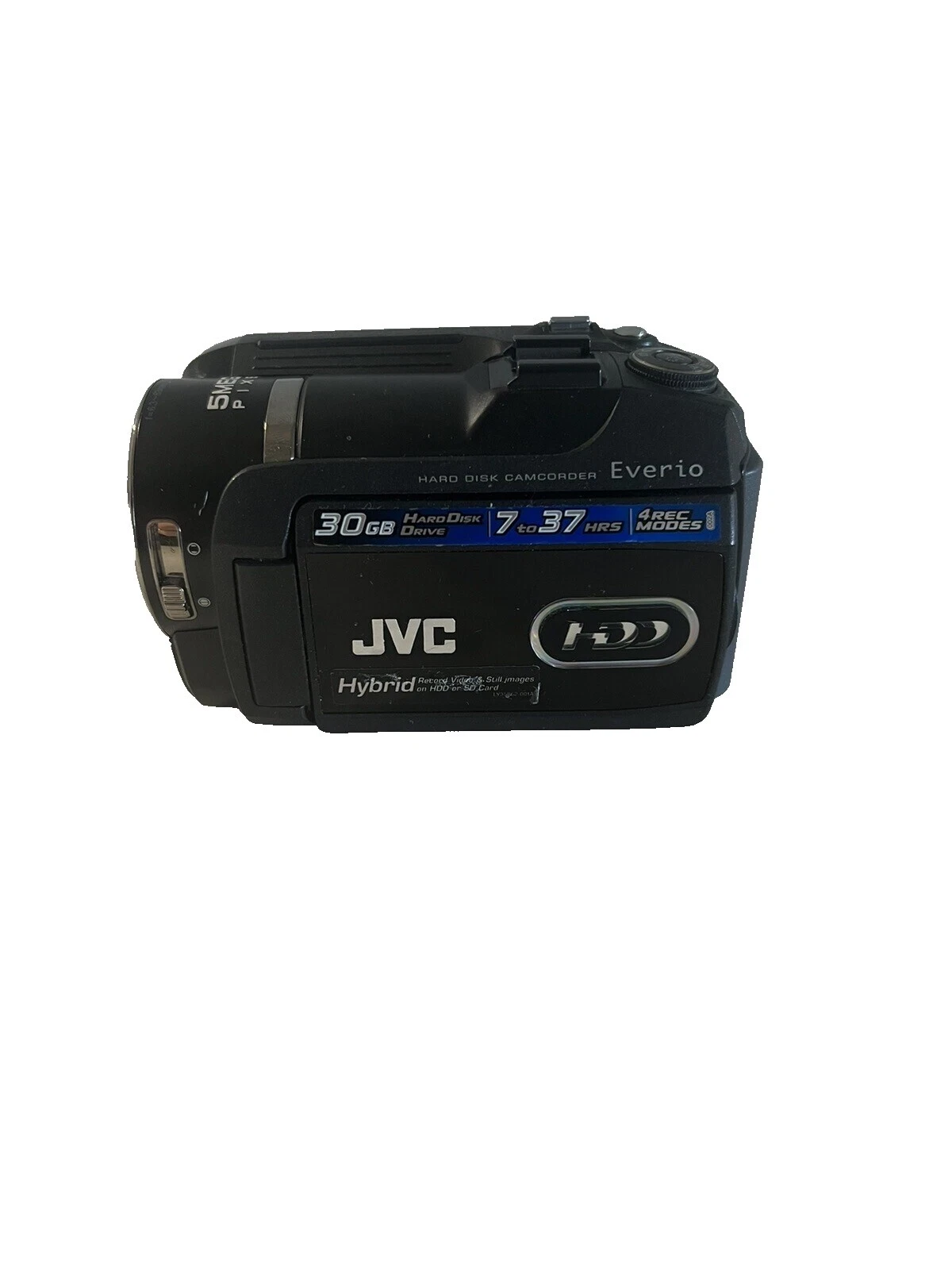 Almacenamiento extraíble e interna negra JVC Videocámaras