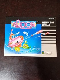 Sqoon (Nintendo) NES Tested & Works. Great shape with manual