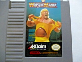 NES WWF WrestleMania Nintendo Entertainment System Acclaim 1988