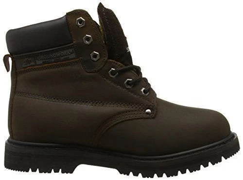  Hombres GROUNDWORK CATERPILLAR Seguridad Puntera de Acero Zapatos Tobillo Botas de Trabajo Talla 6-13 Foto 4 de 4