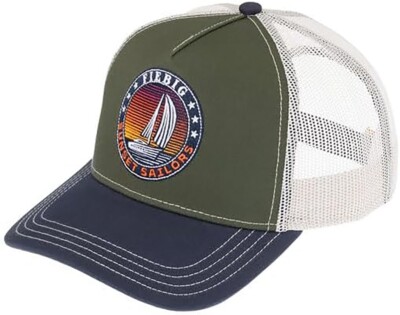 fiebig   TRUCKER CAP BASEBALL SNAP BACK KÄPPI KAPPE SUNSET SAILORS NEU TREND
