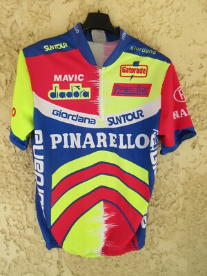 PINARELLO GIORDANA DIADORA SUNTOUR Radtrikot Shirt Maglia Trikot Vintage