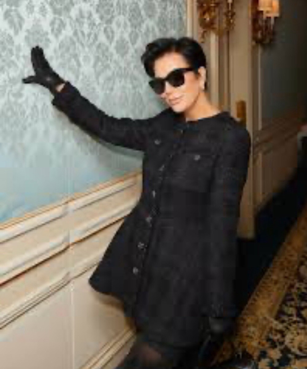 Black Chanel Tweed 2023 Runway Jacket Dress | eBay
