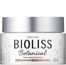 KOSE SALON STYLE Bioliss Premium Night Repair Hair Mask Treatment 200mL japan