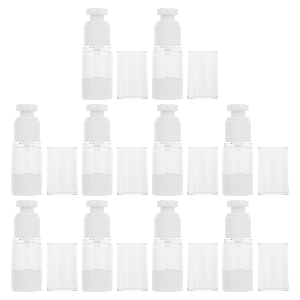 10 PCS Vacuum Spray Bottle Pp Travel Essential Oil Lotion Bottles