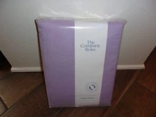 The Company Store Essential Organic Cotton Percale Lilac King Duvet Cover Only