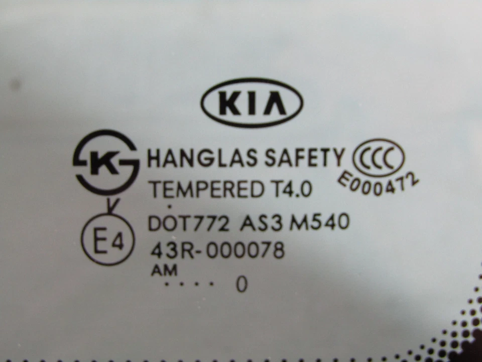 Kia Soul 2010-2013 techo corredizo vidrio OEM 81610-2K000 Foto 2 de 4