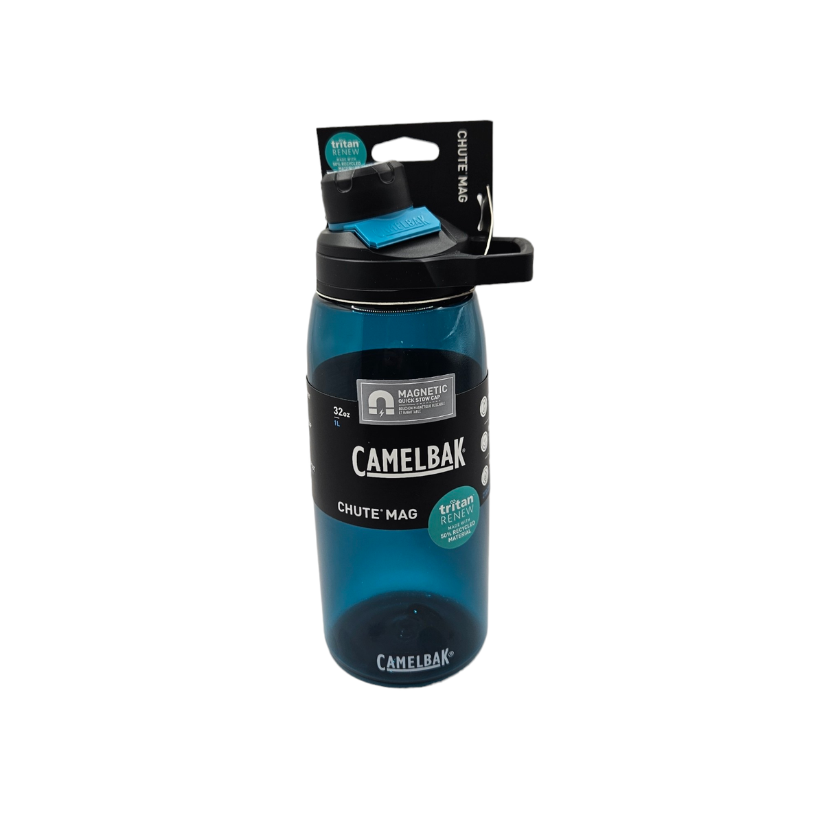 CamelBak Chute Mag Water Bottle 32oz Lagoon | BPA Free, Magnetic