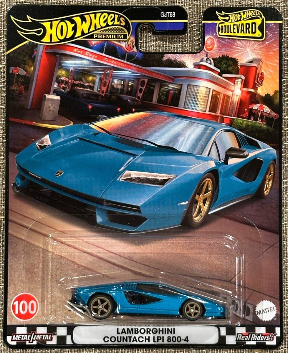 2024 Hot Wheels Boulevard # 100 Lamborghini Countach LPI 800-4