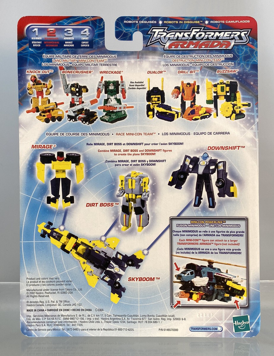 セール(SALE)開催中!ファッション通販 Vintage Back Card Team Mini-Con Race Armada Transformers マイクロン伝説
