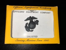 Officers Equipment Company USMC Black Pin Combat Hardened Serial #4-78