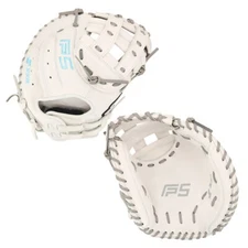 SSK FP5 34" Fastpitch Softball Catcher's Mitt FP5-3400WHTGRYSAX12