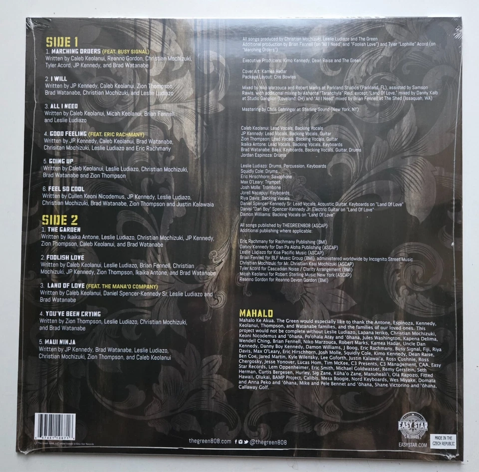 The Green - Marching Orders - Vinyl LP NEW & SESLAED - Image 2 of 2