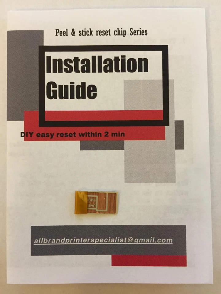 SUPER EASY Drum reset chip for OKI ES4130 ES4140 ES4160 ES4170 ES4180 [B4H0-ES4] - Image 2 of 4