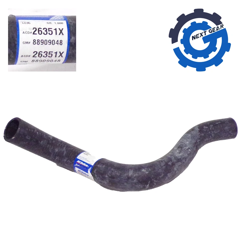 Nueva manguera de refrigerante de radiador OEM ACDelco 1997-2007 Venture Aztek Silhouette 26351X Foto 2 de 2