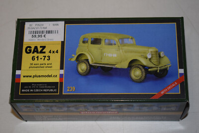 Plus Model 239 GAZ 4x4 61-73 resin kit 1:35 NEU mit OVP