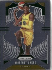 2020-21 Panini Prizm WNBA Brittney Sykes Los Angeles Sparks #42