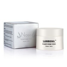 LANBENA Blackhead Remover Cream Facial Nose pack Plant Pore Strips Acne Peel Off