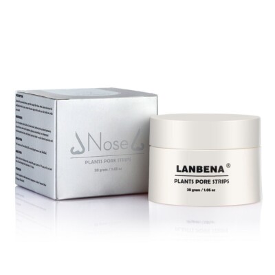 LANBENA Blackhead Remover Cream Facial Nose pack Plant Pore Strips Acne Peel Off