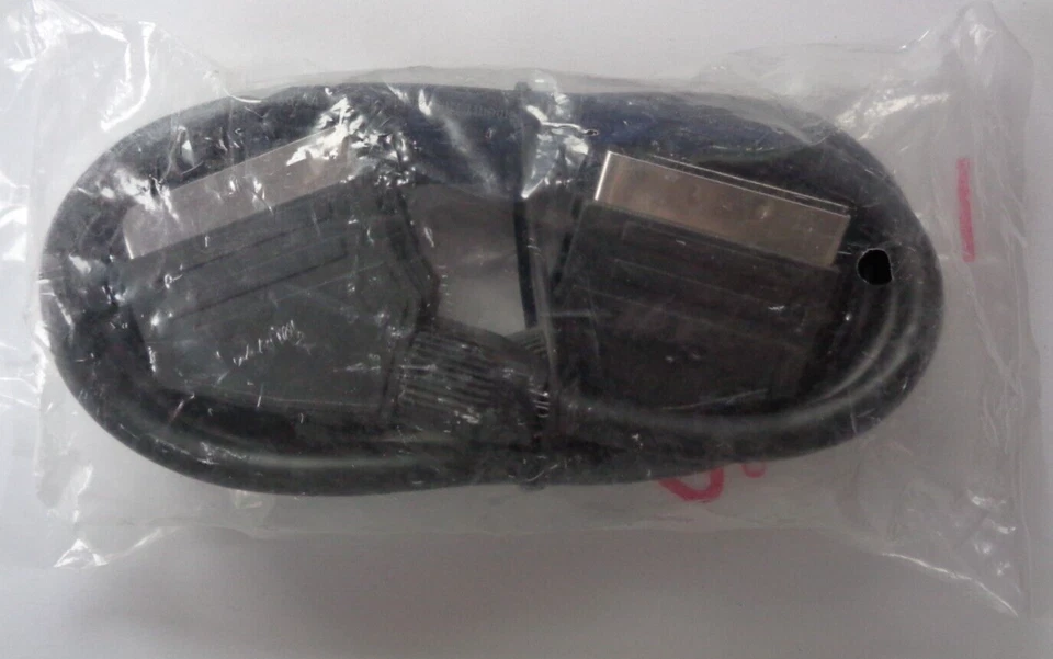 AV Scart Kabel Neu in OVP 1,5 m TV Video 21 Polig 20 Pin Stecker Stecker - Bild 3 von 4